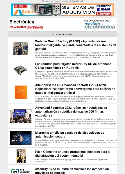 Newsletter Electrónica