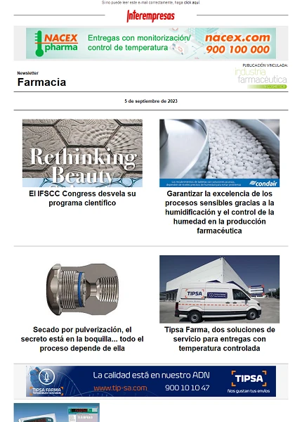 Newsletter Farmacia