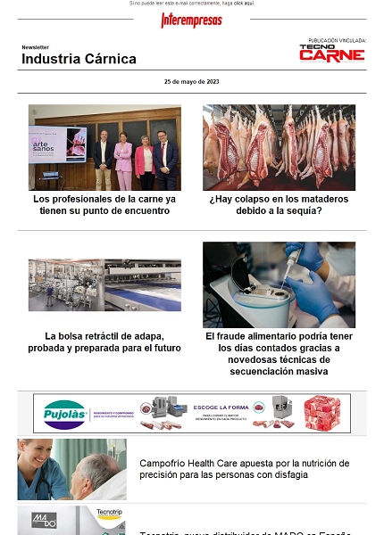 Newsletter Industria Cárnica