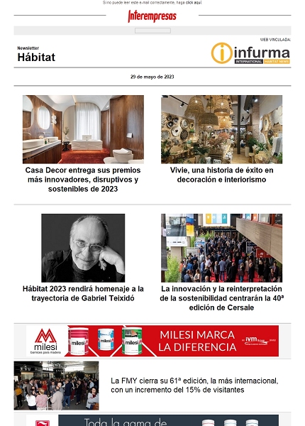 Newsletter Hábitat