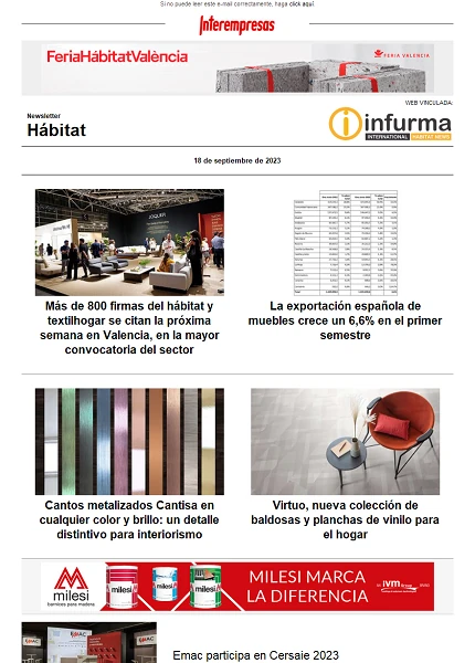 Newsletter Hábitat