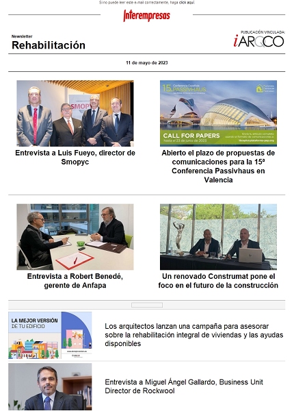 Newsletter Rehabilitación