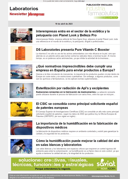 Newsletter Laboratorios