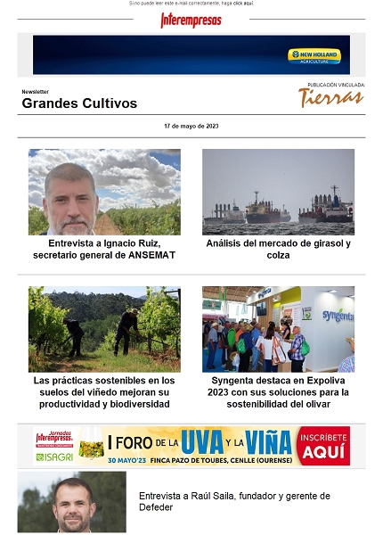 Newsletter Grandes Cultivos