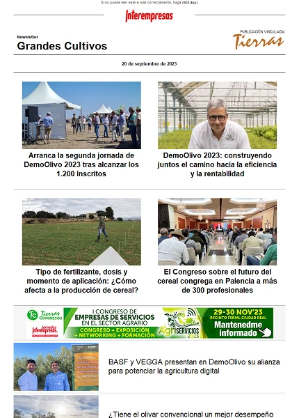Newsletter Grandes Cultivos