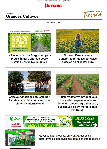 Newsletter Grandes Cultivos