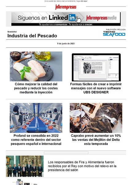 Newsletter TecnoSeaFood