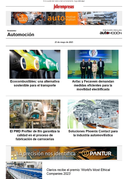 Newsletter Automoción