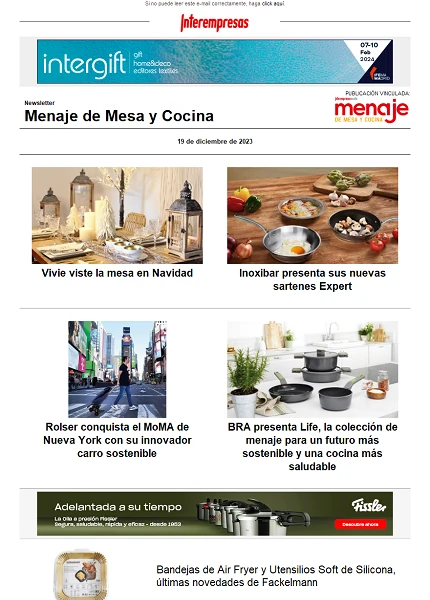 Arcos lanza la nueva serie de cubertería Milano - Menaje de Mesa y Cocina