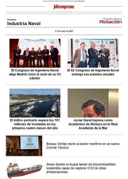 Newsletter Construcción Naval