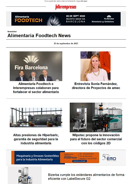 Alimentaria Foodtech News