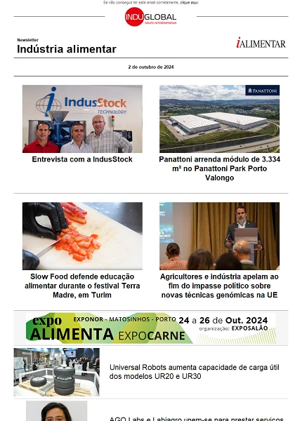 Newsletter iAlimentar