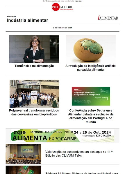 Newsletter iAlimentar