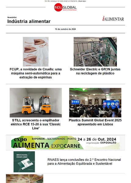 Newsletter iAlimentar