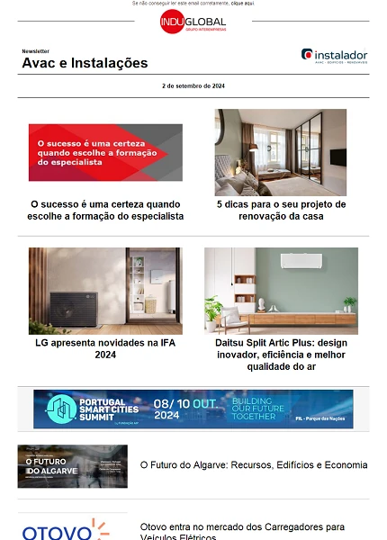 Newsletter O Instalador