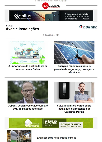 Newsletter O Instalador