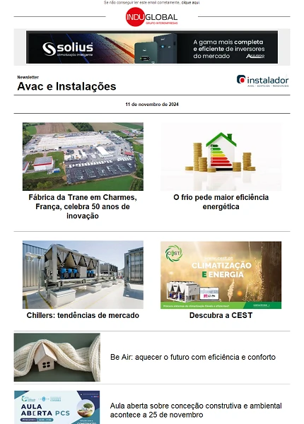 Newsletter O Instalador