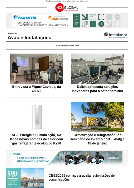 Newsletter O Instalador