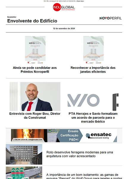 Newsletter NovoPerfil PT