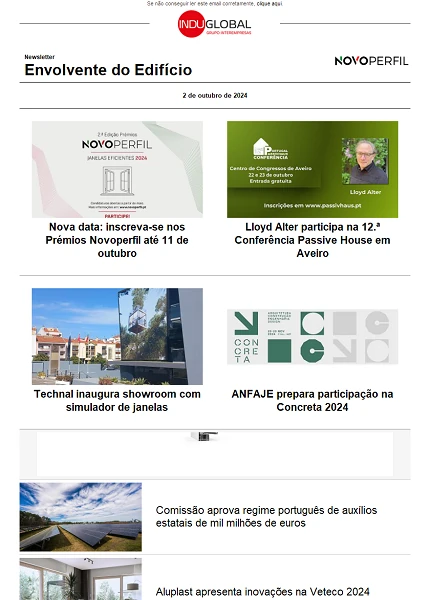 Newsletter NovoPerfil PT