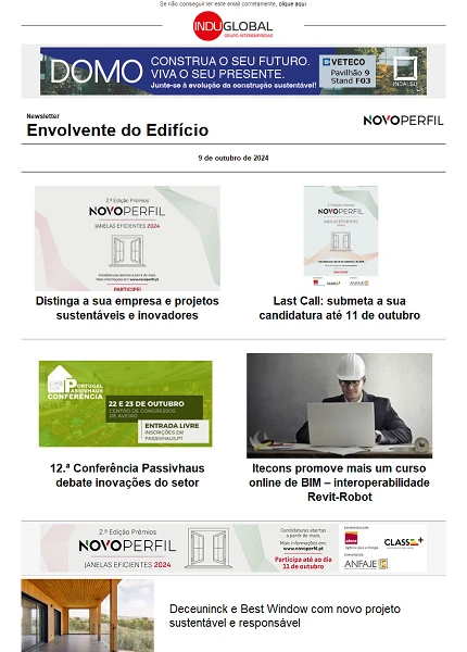 Newsletter NovoPerfil PT