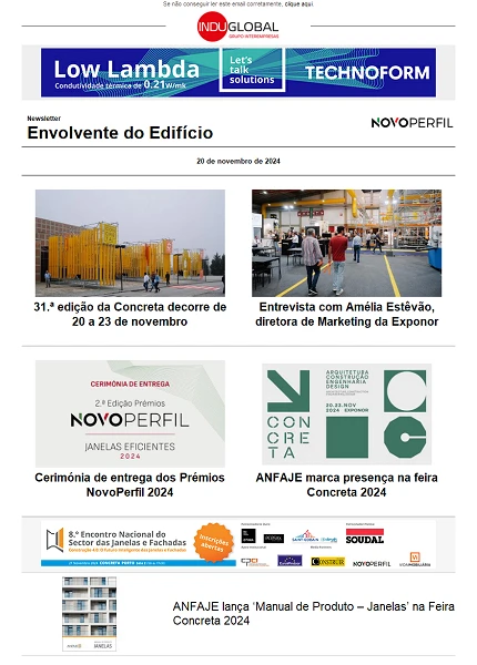 Newsletter NovoPerfil PT