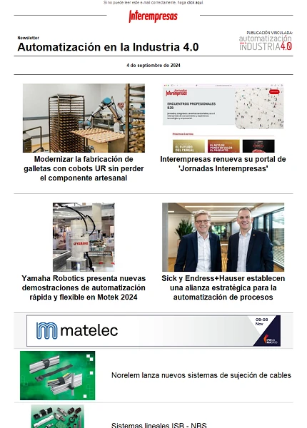 Newsletter Automatización y Componentes