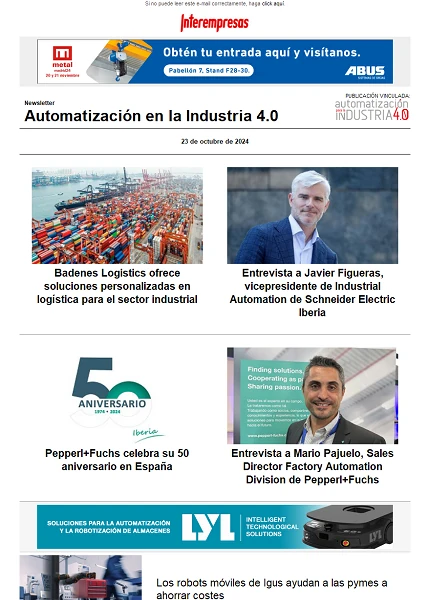 Newsletter Automatización y Componentes