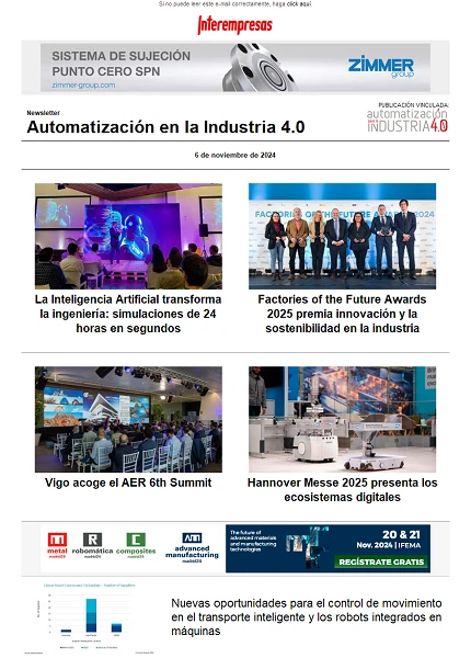 Newsletter Automatización y Componentes