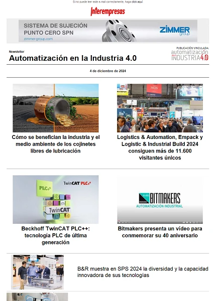 Newsletter Automatización y Componentes