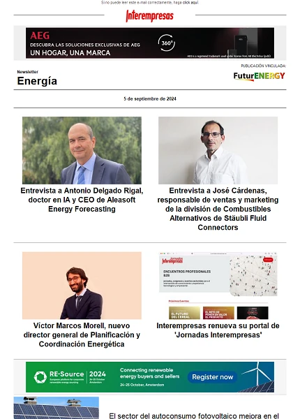 Newsletter Energía