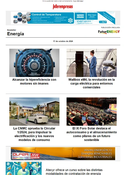 Newsletter Energía