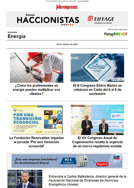 Newsletter Energía