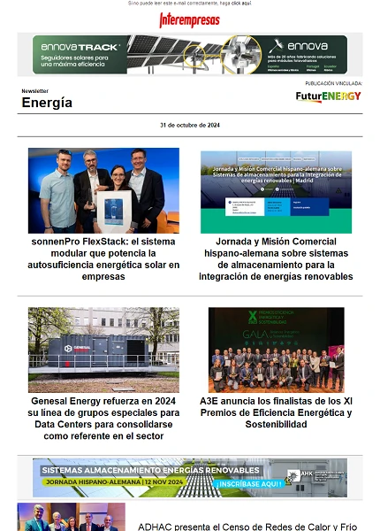 Newsletter Energía