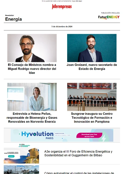 Newsletter Energía