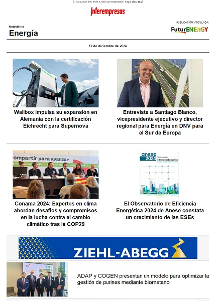 Newsletter Energía