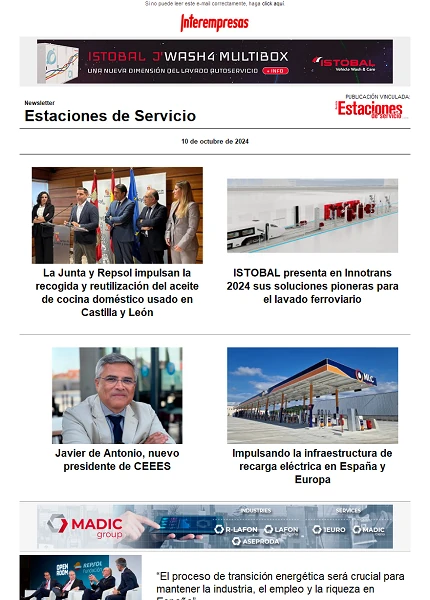 Newsletter Estaciones de Servicio