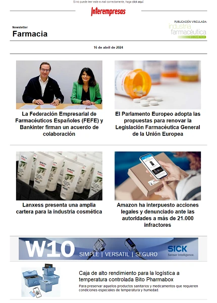 Newsletter Farmacia