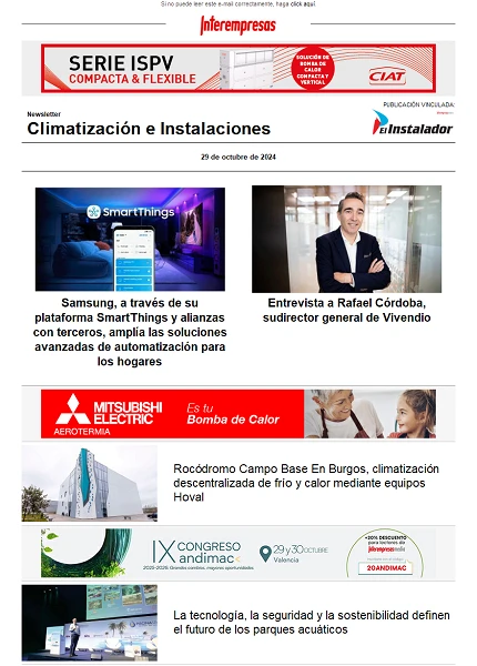 Newsletter Climatización e Instalaciones