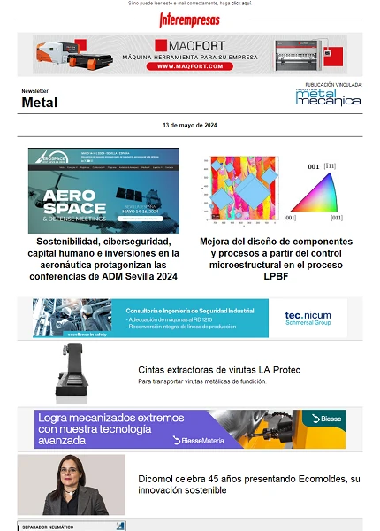 Newsletter Metal Newsletter Metal