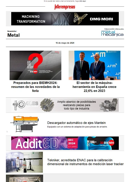 Newsletter Metal Newsletter Metal
