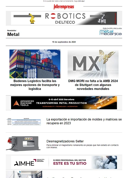 Newsletter Metal