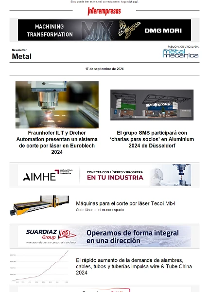 Newsletter Metal