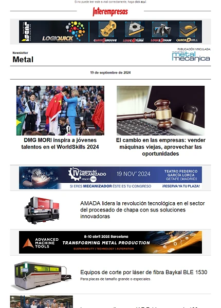 Newsletter Metal