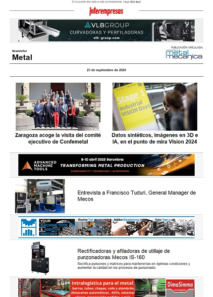 Newsletter Metal