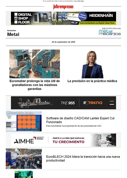 Newsletter Metal