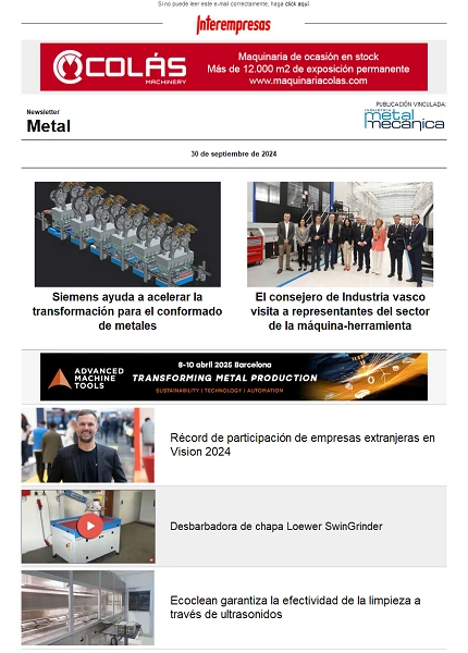 Newsletter Metal