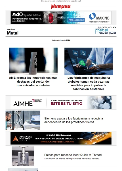 Newsletter Metal