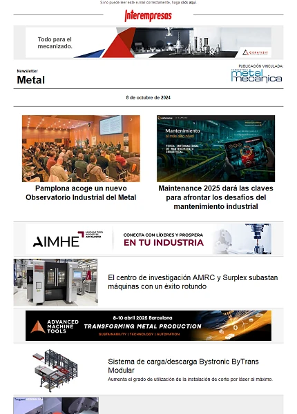 Newsletter Metal