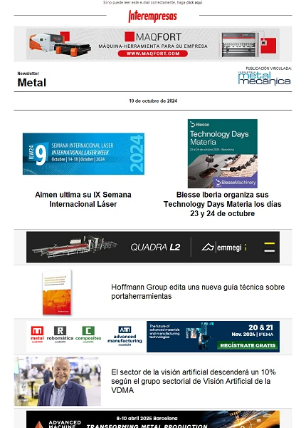 Newsletter Metal